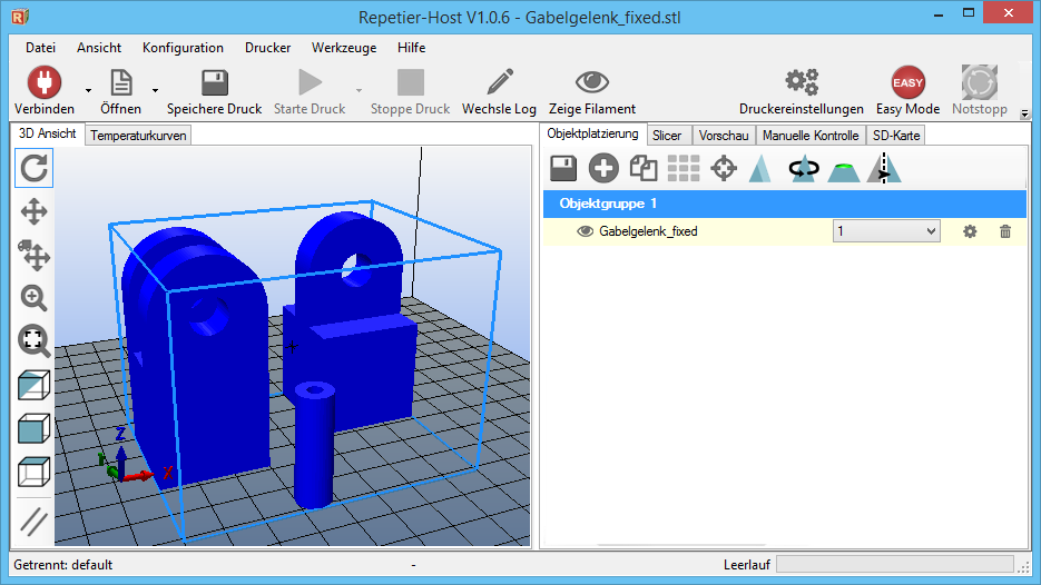 Repetier_Host_Screen_01 DesignCAD / DC Toolkit