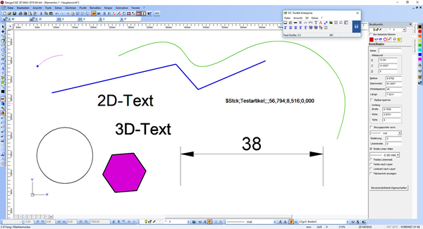 DCT Video: „Die Elementarten in DesignCAD“ | TurboCAD & DesignCAD