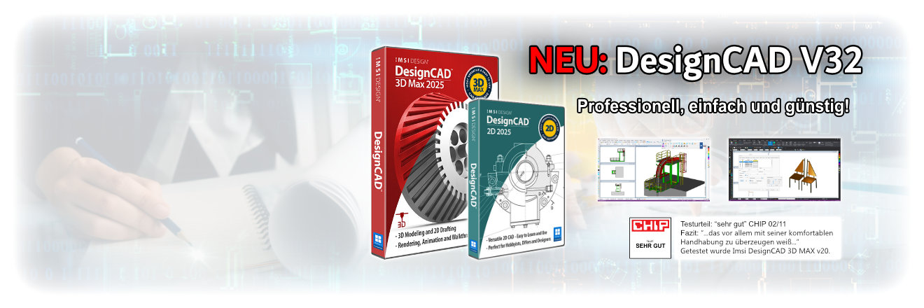 Die DesignCAD Produktfamilie